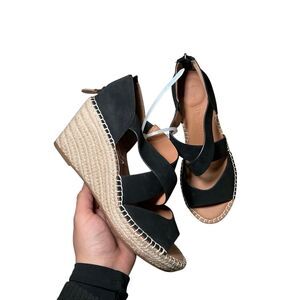 Gentle souls | CORINNE NUBUCK ESPADRILLE WEDGE